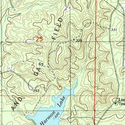 United States Geological Survey Eastwood, LA (1999, 24000-Scale) digital map