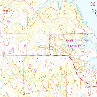 United States Geological Survey Eaton, AR (1966, 24000-Scale) digital map