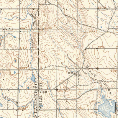 United States Geological Survey Eaton, CO-WY (1908, 125000-Scale) digital map