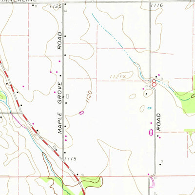 United States Geological Survey Eaton North, OH (1960, 24000-Scale) digital map