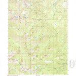 United States Geological Survey Eaton Peak, CA (1986, 24000-Scale) digital map