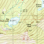United States Geological Survey Eaton Peak, CA (1986, 24000-Scale) digital map