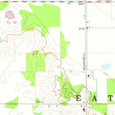 United States Geological Survey Eaton Rapids, MI (1965, 24000-Scale) digital map