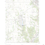 United States Geological Survey Eaton South, OH (2023, 24000-Scale) digital map