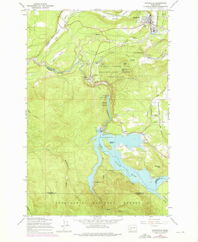 United States Geological Survey Eatonville, WA (1959, 24000-Scale) digital map