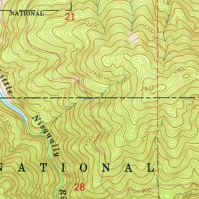 United States Geological Survey Eatonville, WA (1959, 24000-Scale) digital map