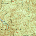 United States Geological Survey Eatonville, WA (1990, 24000-Scale) digital map