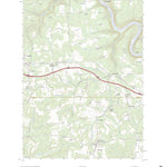 United States Geological Survey Eau Claire, PA (2023, 24000-Scale) digital map