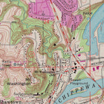 United States Geological Survey Eau Claire West, WI (1972, 24000-Scale) digital map