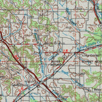 United States Geological Survey Eau Claire, WI-MN (1953, 250000-Scale) digital map