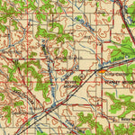 United States Geological Survey Eau Claire, WI-MN (1958, 250000-Scale) digital map
