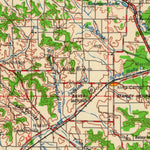 United States Geological Survey Eau Claire, WI-MN (1964, 250000-Scale) digital map