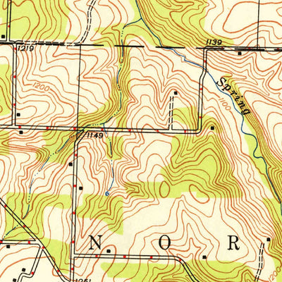 United States Geological Survey Ebenezer, MO (1948, 24000-Scale) digital map