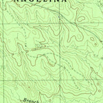 United States Geological Survey Ebenezer, TX (1984, 24000-Scale) digital map