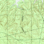 United States Geological Survey Ebenezer, TX (1984, 24000-Scale) digital map