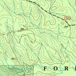 United States Geological Survey Ebenezer, TX (2003, 24000-Scale) digital map