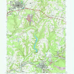 United States Geological Survey Ebensburg, PA (1963, 24000-Scale) digital map