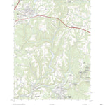 United States Geological Survey Ebensburg, PA (2023, 24000-Scale) digital map