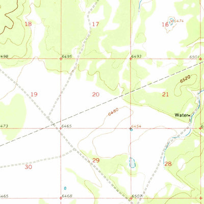 United States Geological Survey Ebert Mountain, AZ (1960, 62500-Scale) digital map