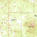 United States Geological Survey Ebert Mountain, AZ (1960, 62500-Scale) digital map