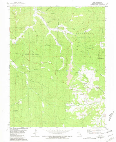 United States Geological Survey Ebo, MO (1981, 24000-Scale) digital map