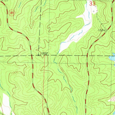 United States Geological Survey Ebo, MO (1981, 24000-Scale) digital map