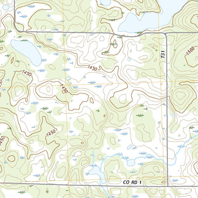 United States Geological Survey Ebro NW, MN (2022, 24000-Scale) digital map