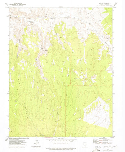United States Geological Survey Eccles, NV (1972, 24000-Scale) digital map
