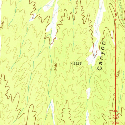 United States Geological Survey Eccles, NV (1972, 24000-Scale) digital map