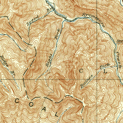 United States Geological Survey Eccles, WV (1929, 62500-Scale) digital map