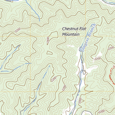 United States Geological Survey Eccles, WV (2023, 24000-Scale) digital map