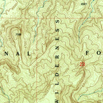 United States Geological Survey Echo Amphitheater, NM (1995, 24000-Scale) digital map