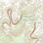 United States Geological Survey Echo Amphitheater, NM (2023, 24000-Scale) digital map