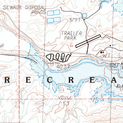 United States Geological Survey Echo Bay, NV (1983, 24000-Scale) digital map