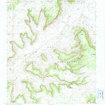 United States Geological Survey Echo Canyon, AZ (1990, 24000-Scale) digital map