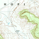 United States Geological Survey Echo Canyon, AZ (1990, 24000-Scale) digital map