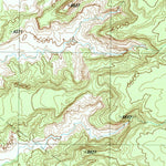 United States Geological Survey Echo Canyon, AZ (1990, 24000-Scale) digital map