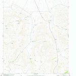 United States Geological Survey Echo Canyon, TX (1978, 24000-Scale) digital map