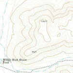 United States Geological Survey Echo Canyon, TX (1978, 24000-Scale) digital map