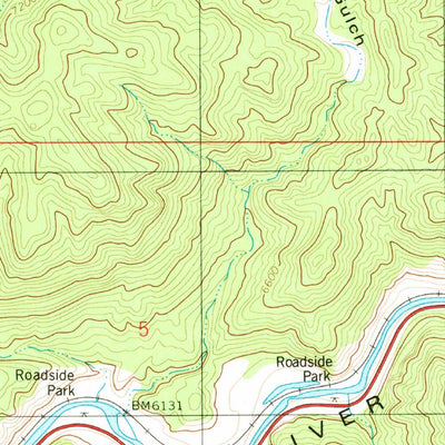 United States Geological Survey Echo, CO (1980, 24000-Scale) digital map