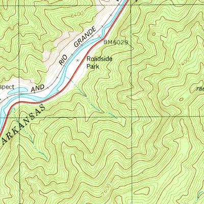 United States Geological Survey Echo, CO (1980, 24000-Scale) digital map