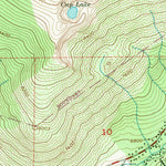 United States Geological Survey Echo Lake, CA (1955, 24000-Scale) digital map
