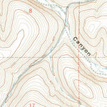 United States Geological Survey Echo SE, OR (1968, 24000-Scale) digital map