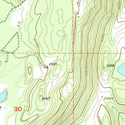 United States Geological Survey Echo Valley, WA (1952, 24000-Scale) digital map