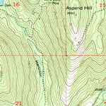 United States Geological Survey Echo Valley, WA (1952, 24000-Scale) digital map