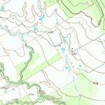 United States Geological Survey Echols, TX (1960, 24000-Scale) digital map