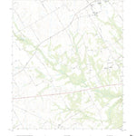 United States Geological Survey Echols, TX (2022, 24000-Scale) digital map