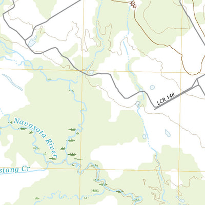 United States Geological Survey Echols, TX (2022, 24000-Scale) digital map