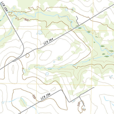 United States Geological Survey Echols, TX (2022, 24000-Scale) digital map