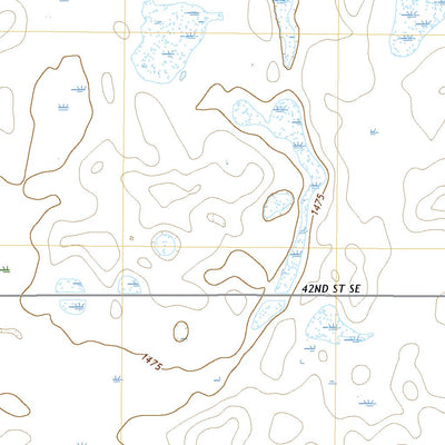 United States Geological Survey Eckelson SE, ND (2020, 24000-Scale) digital map